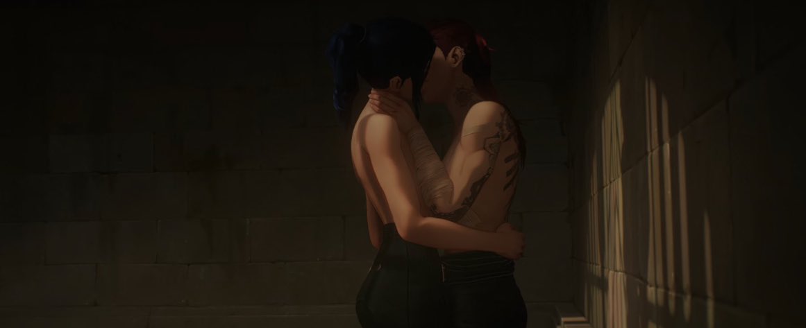 kyoruyeye's tweet photo. their first meeting was in a jail cell… subtle foreshadowing… #arcane #arcanes2spoilers https://t.co/Jcx1XZZiK8