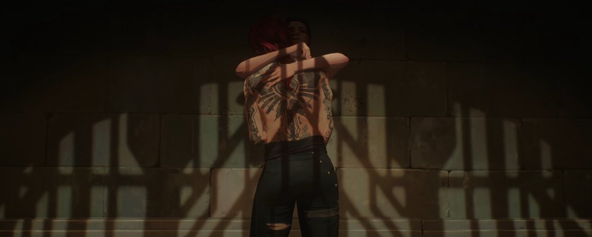 kyoruyeye's tweet photo. their first meeting was in a jail cell… subtle foreshadowing… #arcane #arcanes2spoilers https://t.co/Jcx1XZZiK8