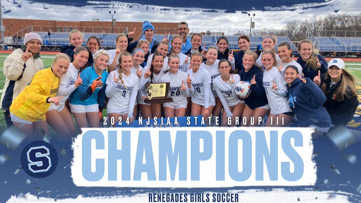 NJSIAA Girls Soccer - Shawnee 3 Northern Highlands 0, final - First time in school history - Girls Soccer State Champions! Congrats to Shawnee Girls Soccer and Head Coach Drew Wagner on the undefeated season!