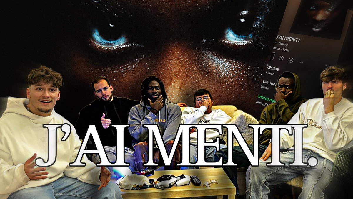 🚨NOUVELLE VIDÉO !!🚨

On découvre « J’AI MENTI. » de Damso !!🖖

N’hésitez pas à partager tout ça tout ça, c’est que comme ça qu’on verra notre taff…
Semaine pro on s’attaque à Kendrick 😎

youtu.be/fx82uET1iXA?si…