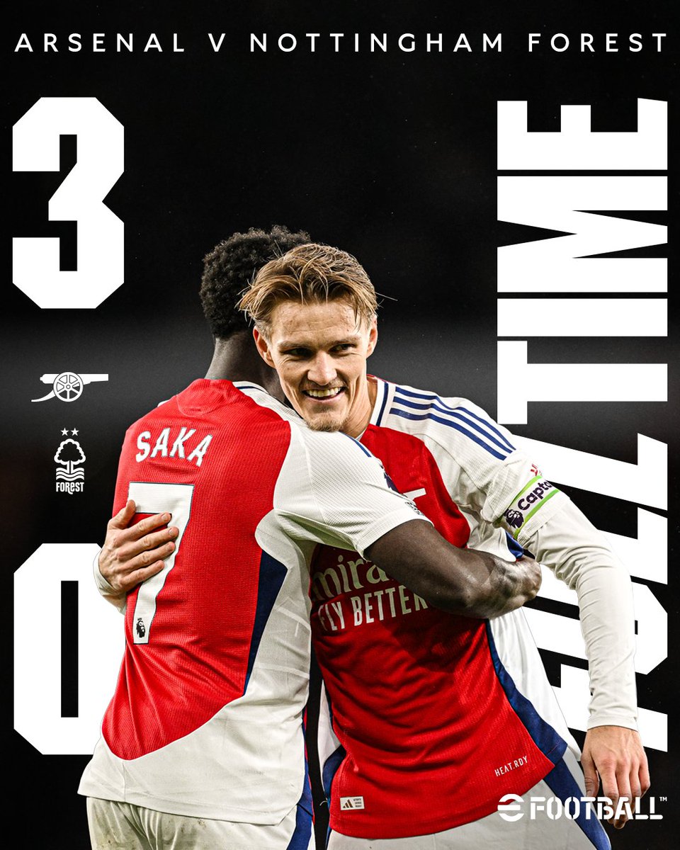 Kabandalastinh9's tweet photo. Arsenal 3-0 Nottingham forest 
Saka ⚽️ and Ass
Thomas partey ⚽️
Nwaneri ⚽️
Odegaard Ass
Sterling Ass 
#ARSNOT #ARSNOF 
🚮🚮🚮🚮🚮🚮🚮🚮🚮🚮🚮🚮🚮 https://t.co/W08CnZEGc7