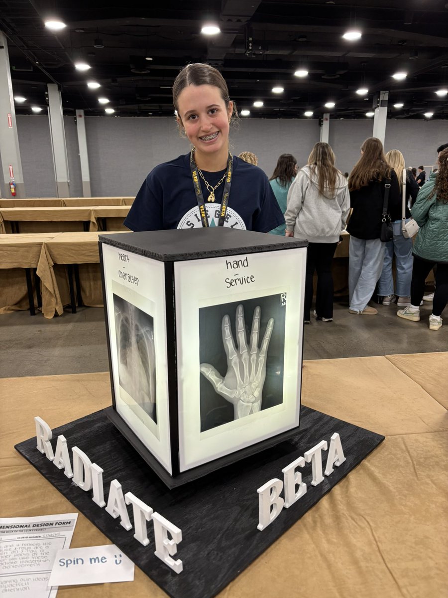 Congratulations Avery Tate—3rd place 3-D Design! <a href="/SiegelHighStars/">Siegel High School</a> <a href="/creasyl_shsprin/">Larry Creasy</a>
