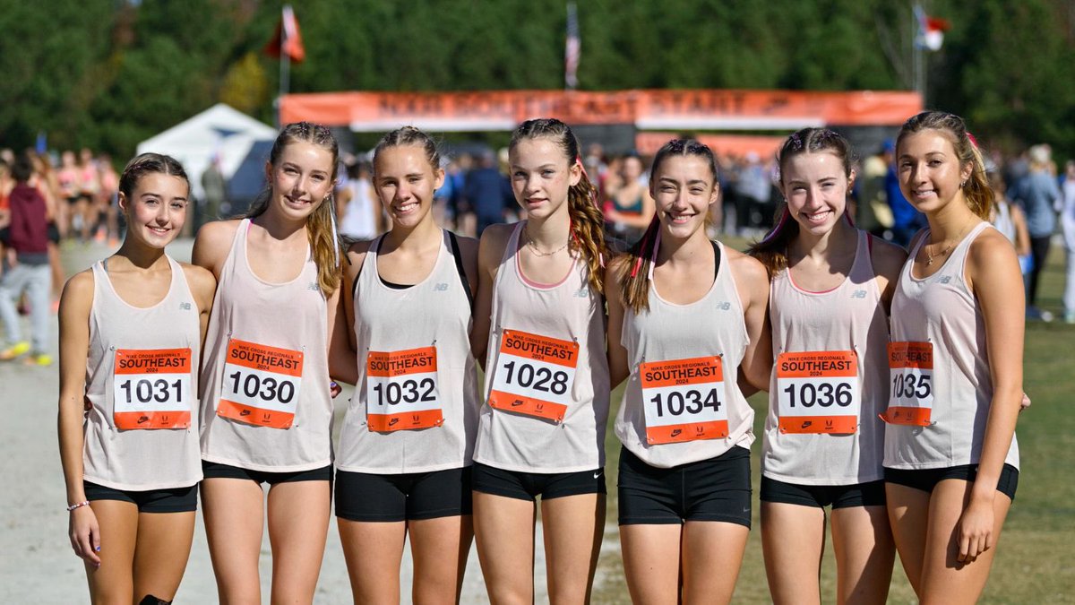 Cardinal Gibbons girls win the NXR Southeast Regional in a close 4 way battle for two NXN spots scoring 119!  Only 13 points separated 1st and 4th!

Hannah Rae Shaffer led the way with a 17:21 to take 6th overall for Gibbons

📸 Dan Loughlin