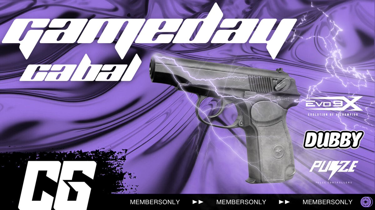 CABALGGs's tweet image. GAMEDAY.
CHALLENGERS CUP #1.

CABAL Saints
🌐@CoutiSZN
🌐@cWadz_
🌐@KBisTwisted
🌐@RuperSkywxlker

CABAL Prime
🌐@FuazonCod
🌐@Iowa_Cod
🌐@kuicXO
🌐@ZepocsCOD

CABAL Rebellion
🌐@_RaiderCOD
🌐@Riskyyyyz
🌐@SpaltiiCOD
🌐@SplashhCOD

#MembersONLY