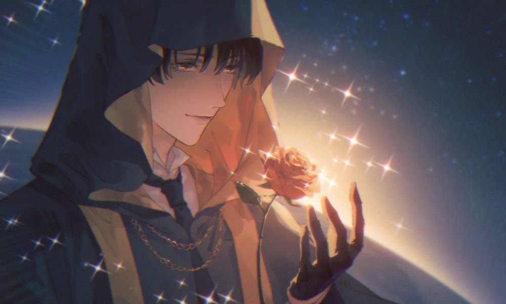 #LordOfTheMysteries #lotm #诡秘之主 #LeonardMitchell #KleinMoretti #Leoklein #伦克 
The Fool received the starlight and roses.