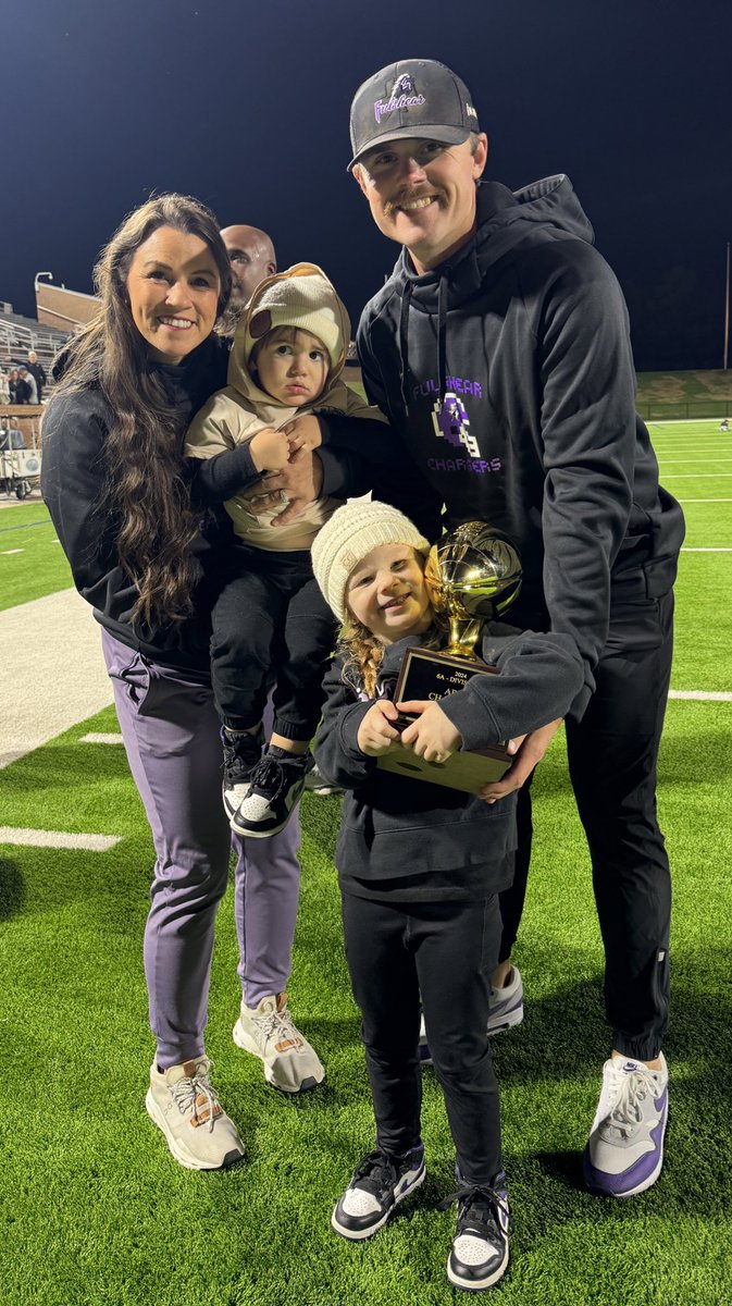 On to the next! Go Chargers!
12-0 ✅
Gold Ball ✅
Family Picture ✅
Thanksgiving Football ✅
#STCDB #DGenerationF #DaDirtyF #WeAreFu1shear