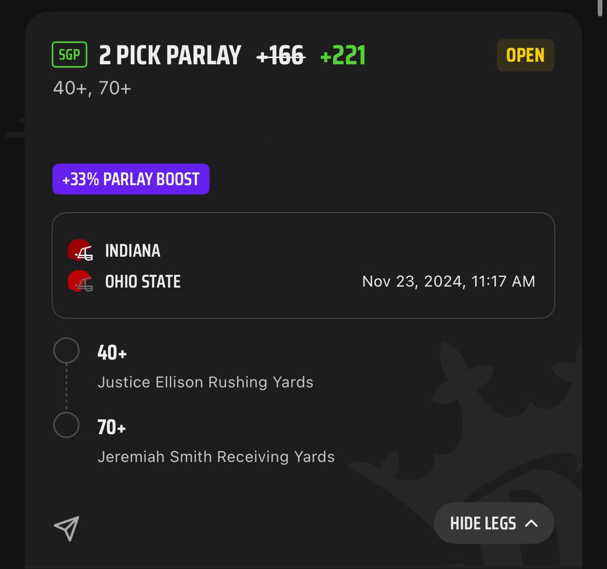 Loganr2133's tweet photo. Sorry for the late notice. Running this for the morning! #genplays 0.1 units 💰 https://t.co/DD2qmML5uY