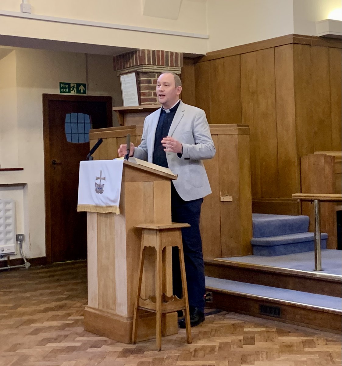 Rev’d. Oliver Blease (@rev_ollie_b) on Twitter photo A huge thanks to Rev'd. Steven Cooper, Methodist Connexional Ecumenical Officer, who gave our (early) Advent Talk to Churches Together in Radlett & Aldenham today.
Inspiring, unifying, and uplifting. Thank you!
<a href="/MethodistGB/">The Methodist Church</a> <a href="/diostalbans/">The Diocese of St Albans</a> <a href="/churchofengland/">The Church of England</a> A huge thanks to Rev'd. Steven Cooper, Methodist Connexional Ecumenical Officer, who gave our (early) Advent Talk to Churches Together in Radlett & Aldenham today.
Inspiring, unifying, and uplifting. Thank you!
<a href="/MethodistGB/">The Methodist Church</a> <a href="/diostalbans/">The Diocese of St Albans</a> <a href="/churchofengland/">The Church of England</a>