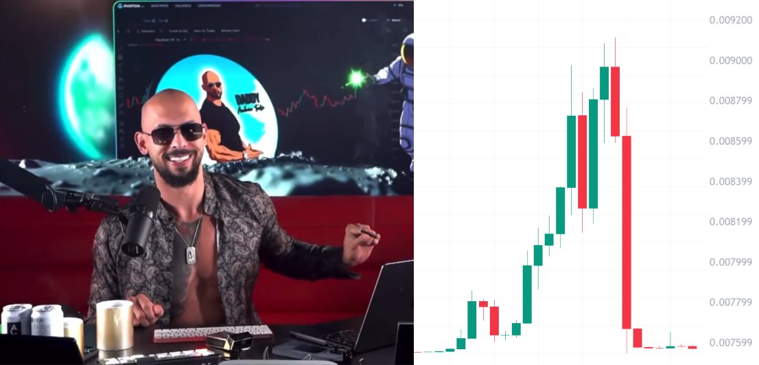 Recently Andrew Tate scammed his community for millions!

He made $3M during a single live-stream yesterday

I spent ~10 hours researching on-chain data and how he did this

The info I found will shock you: Here is what I found🧵👇