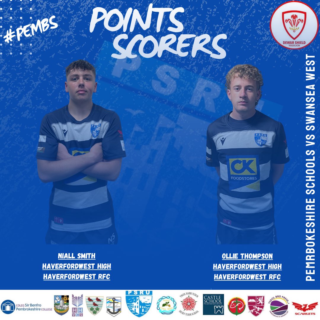 Pembrokeshire Schools Rugby (@pembsschools) on Twitter photo FULL TIME
A fantastic advert of Dewar Shield rugby lastnight at <a href="/TenbyUTDRFC/">Tenby United RFC</a>
Both sides came to put on a show for the supporters.
Best of luck in the Semi Finals <a href="/U15SSRU/">Swansea Schools Rugby</a> ๐ค๐ฝ
We go again next week away to @NPTschools15
#pembs FULL TIME
A fantastic advert of Dewar Shield rugby lastnight at <a href="/TenbyUTDRFC/">Tenby United RFC</a>
Both sides came to put on a show for the supporters.
Best of luck in the Semi Finals <a href="/U15SSRU/">Swansea Schools Rugby</a> ๐ค๐ฝ
We go again next week away to @NPTschools15
#pembs