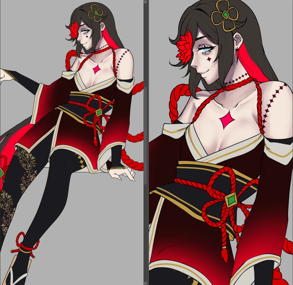 StarrieLibra's tweet photo. save me tired psycho woman 😭❤️

#nemu #LeagueOfLegends #OC https://t.co/NO60bTAK0n