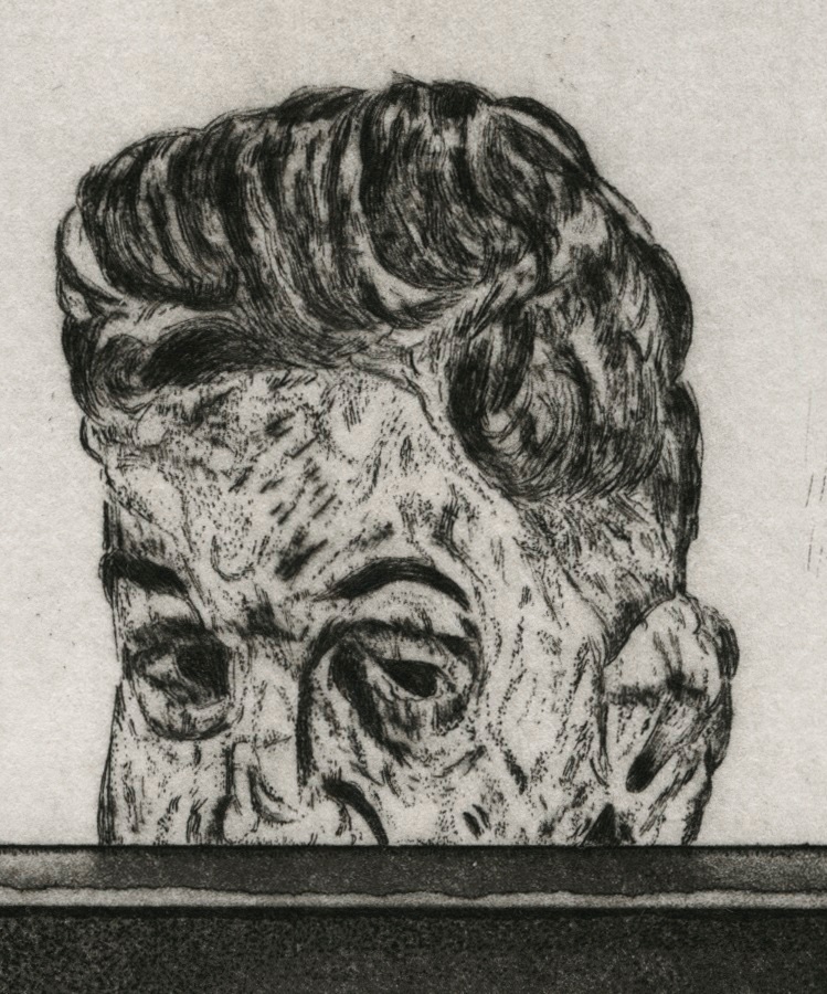 ajmckaystudio's tweet photo. Showroom. Etching with aquatint, spitbite, drypoint and burnishing. 10”by8” plate impression on 15.75”by11.75” paper. Edition of 10. 2024.
📷: TR Trades Reproduction https://t.co/EM8o8KED6d