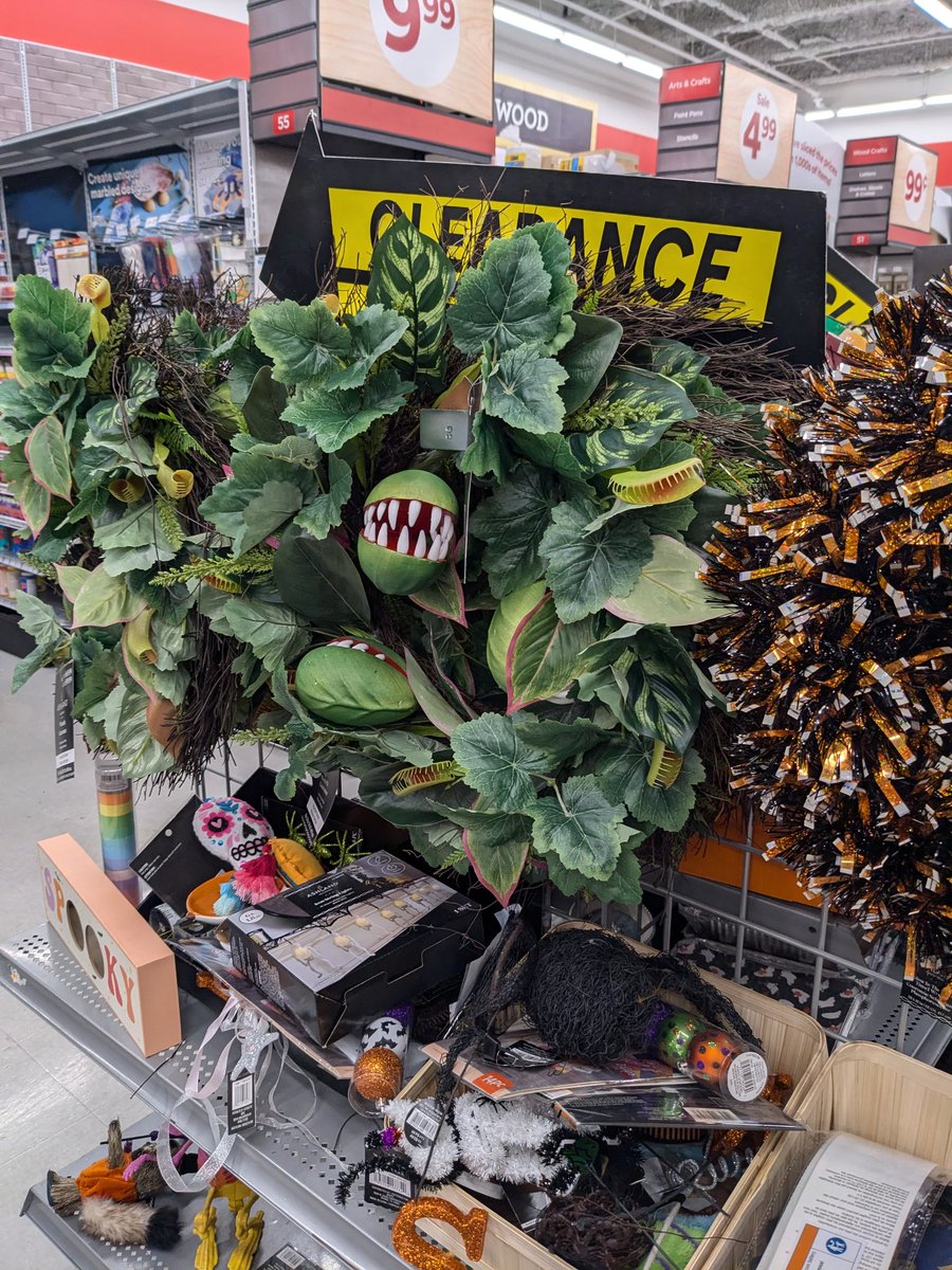 My wife says that I apparently am not Christmas minded enough to pick out a wreath for the front door.