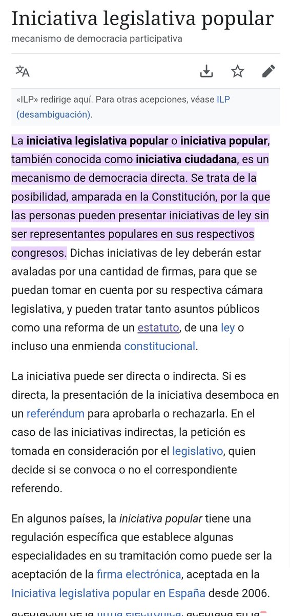 <a href="/Capitana_espana/">Muy.Mona/🇪🇸💚</a> Para eso hacen falta 500000 firmas, creo que se llama iniciativa legislativa popular.....
La firmas ahora sería relativamente fácil conseguirlas, pero, harían caso?????