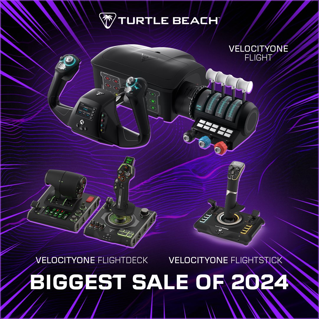 TurtleBeach's tweet photo. Our Black Friday sale is live NOW!

It's our BIGGEST sale of the year, so grab an INCREDIBLE deal while stocks last...
https://t.co/k0cK9okeX1 https://t.co/qTwChnLS6p