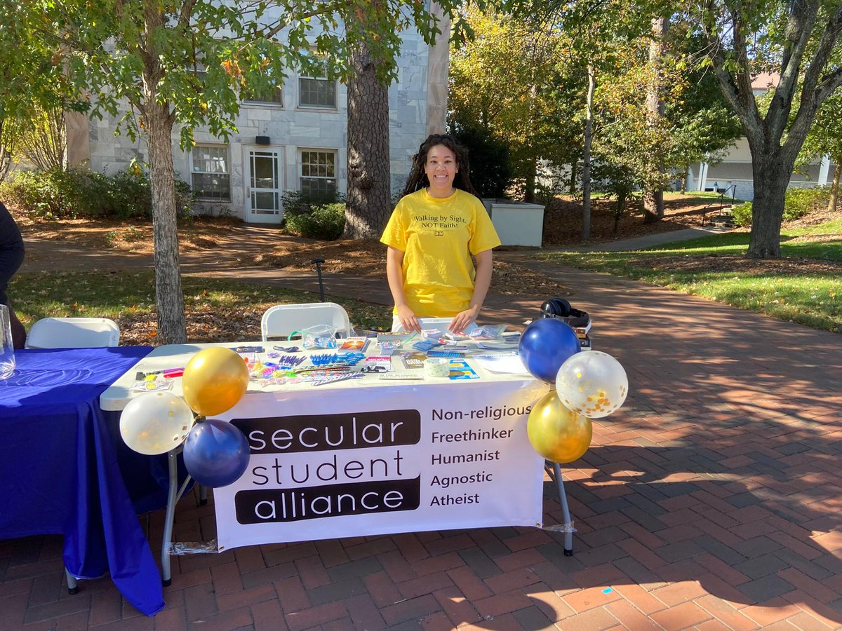 SecularStudents's tweet photo. New Chapter! Emory University Secular Students had their first meeting recently. Contact them to join their December meeting at emory@secularstudents.org and follow them on Insta at https://t.co/O6gSr35Ab2.
#secularstudents #welcome https://t.co/QYTW8XQxNZ