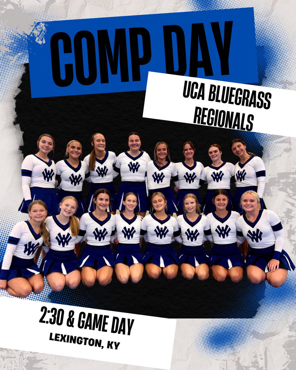 It’s COMP DAY! These ladies already have their tickets punched for Nationals. Today is vs themselves as they continue to get better &amp; better every day on their road to The Mouse. Let’s keep the magic going today Cheer Cats
 ✨🐾💙