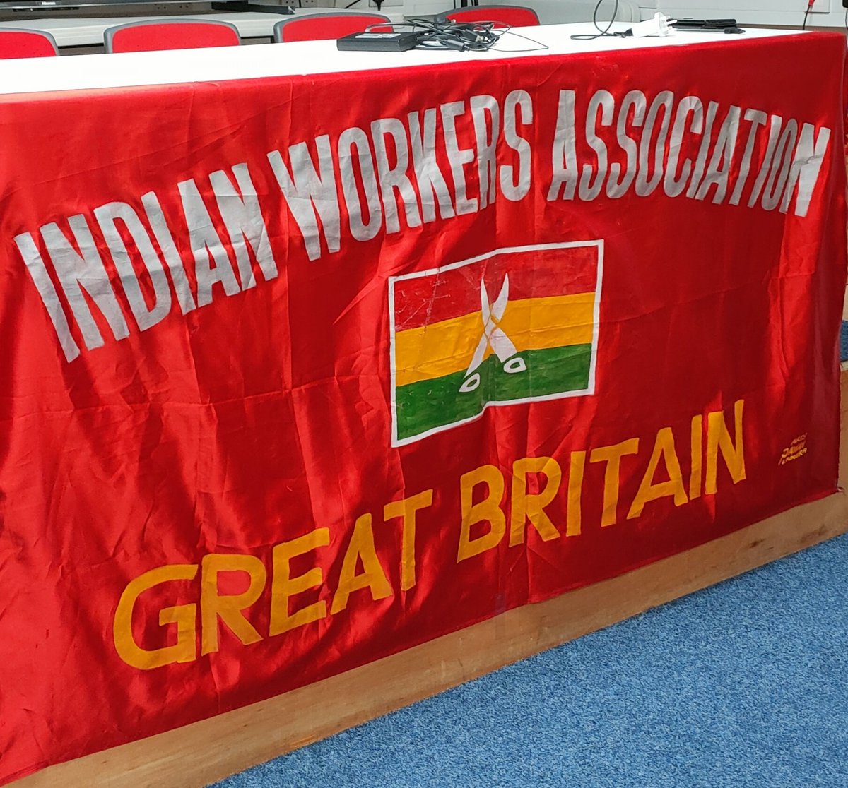 Great event on Islamophobia at the Indian Workers' Association HQ in Handsworth. It was from this very poor Black and Asian community that thousands of pounds were raised to support striking miners in 1984. Funds and food were sent to miners across the Midlands and South Wales.