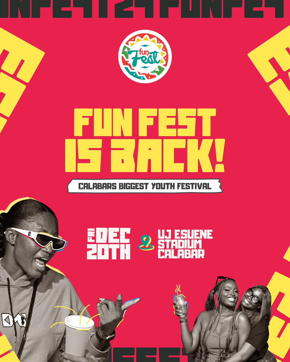 funfestng's tweet photo. The festival you’ve been waiting for is back!!! #FunFest24

Friday, Dec. 20th! Save the date and tell the squad 🥳🚀 https://t.co/zpVS5WJ0oG