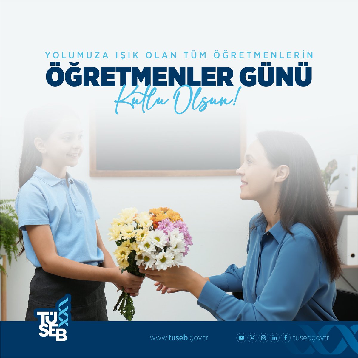 Yolumuza ışık olan tüm öğretmenlerin #ÖğretmenlerGünü kutlu olsun!