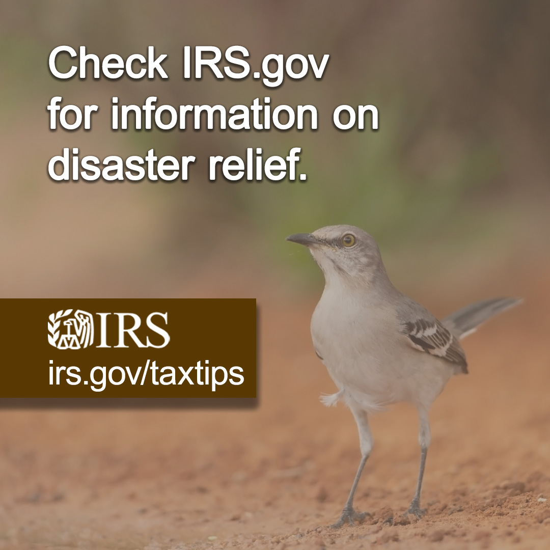 IRSnews's tweet photo. Did you know the #IRS has resources to help disaster victims as they recover? Visit https://t.co/kcgZUfN9B4 for information about disaster-related tax relief and extensions to file and pay: https://t.co/eRTmWQDiPa #IRSTaxTip https://t.co/PzN8cRYyRD