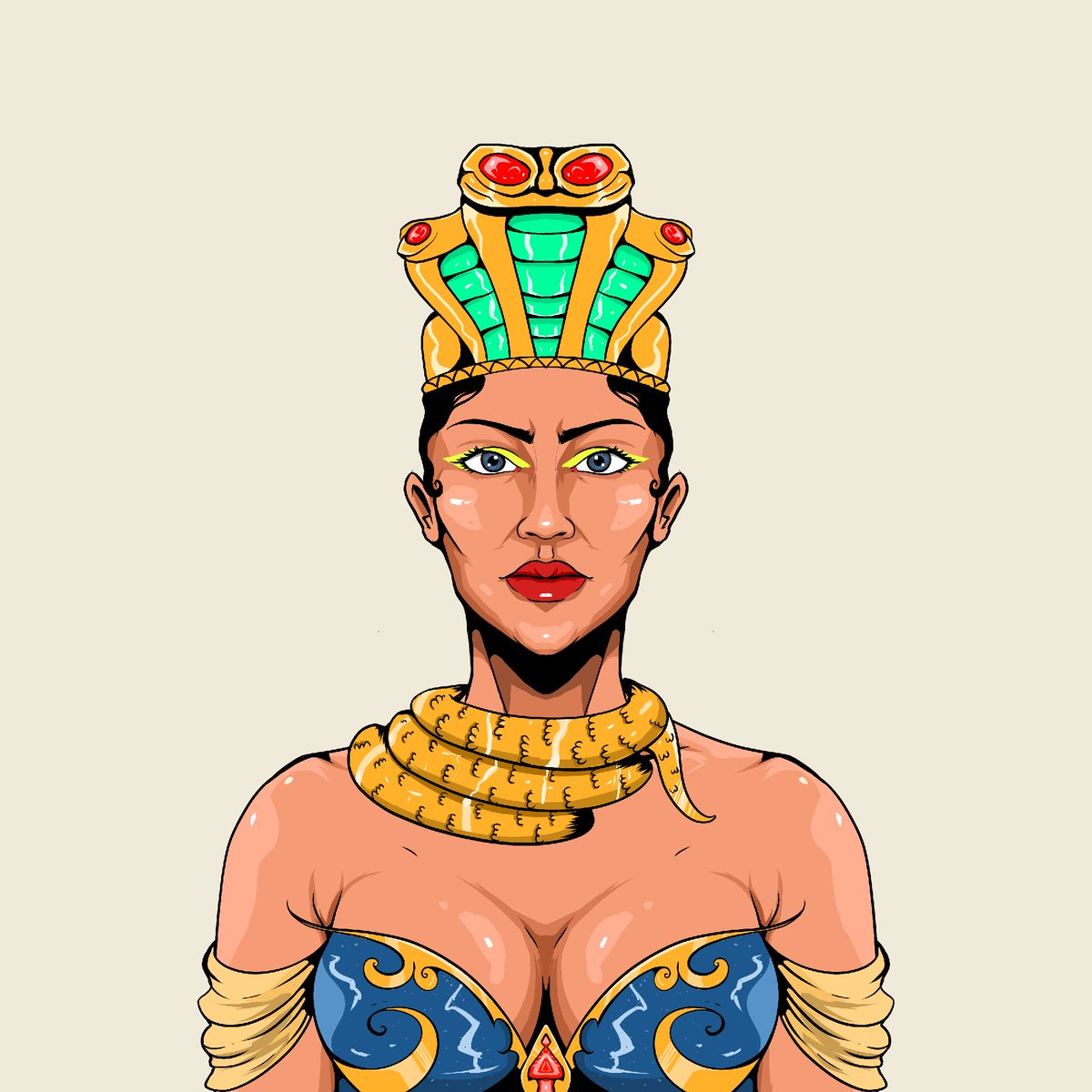 Lucky Nefertiti tweet media