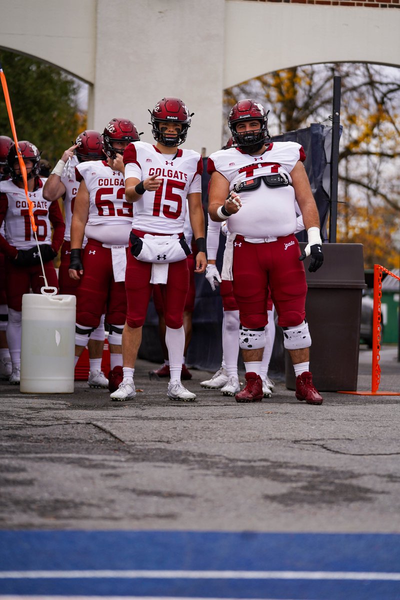 ColgateFB's tweet photo. Battle with the Bison coming 🔜

#GoGate | #ThreeForTheGate https://t.co/0cbPHmOATq