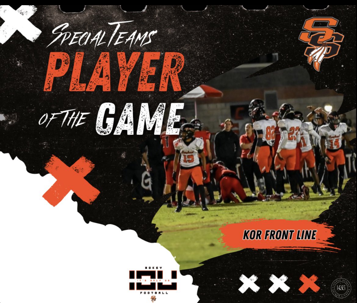 Round 1 playoffs players of the week! 🧡🤍🖤🏈🔥💪🏽 #Bokey <a href="/Javon_Pete4230/">Javon Peterson</a> <a href="/devinvoltaire/">Devin Voltaire</a>