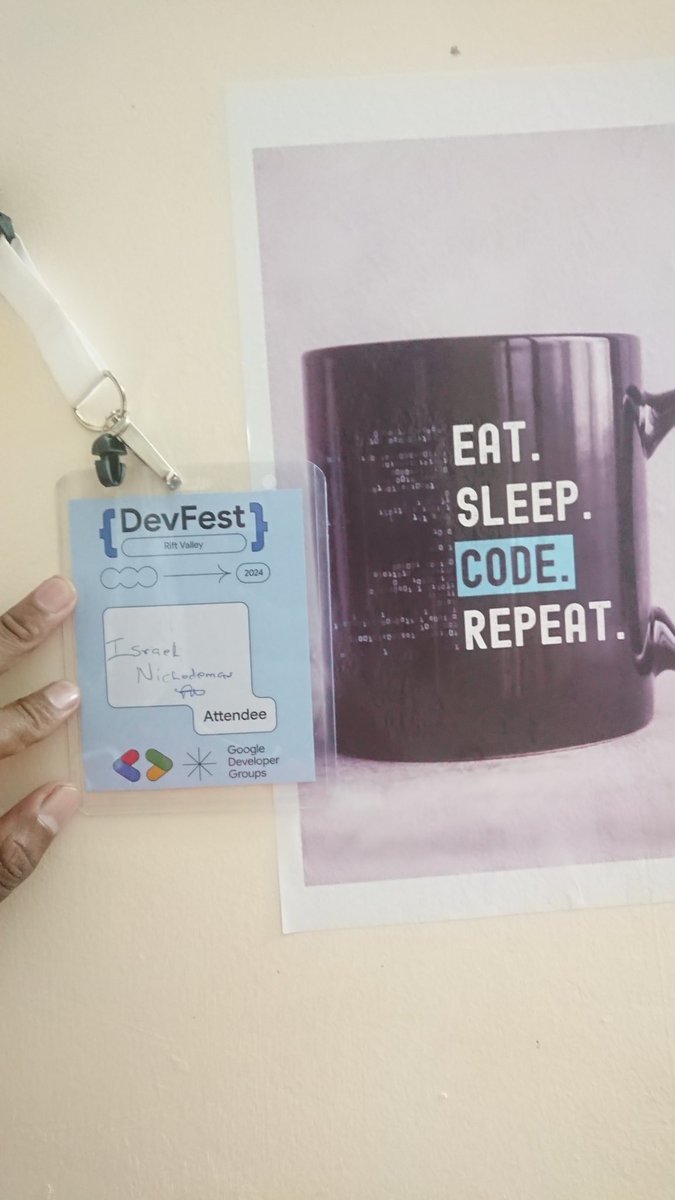 😏Izzy🤗 (@izzy_254) on Twitter photo #devfestriftvalley #devfest2024 #gdgeldoret <a href="/WTM_Eldoret/">WTM Eldoret #RedefinePossible</a> <a href="/gdgeldoret/">GDG Eldoret</a> the event was nice and have finally attached it to my wall arts😁 #devfestriftvalley #devfest2024 #gdgeldoret <a href="/WTM_Eldoret/">WTM Eldoret #RedefinePossible</a> <a href="/gdgeldoret/">GDG Eldoret</a> the event was nice and have finally attached it to my wall arts😁