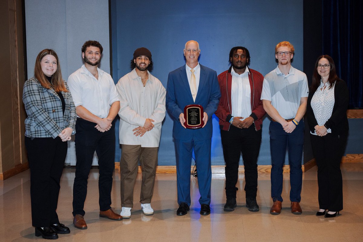 We had the honor of receiving the Special Group Equity Award from the Clarion Student Senate. 

The annual event has celebrated the outstanding contributions of people who are dedicated to advancing equity on campus and/or in the community. 

#WingsUp