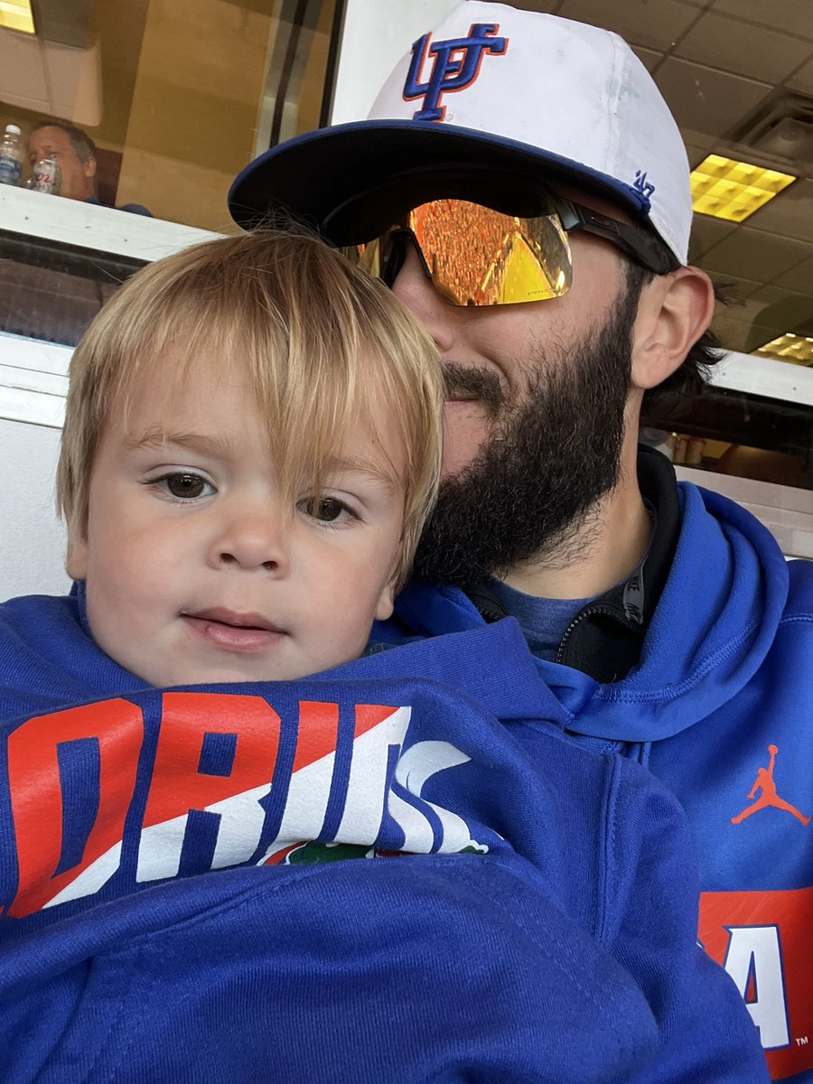 Boys day with my mini me! Go Gators