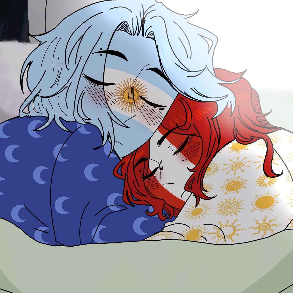 Dibujos antiguos 🇦🇷🇵🇪
#countryhumans #argper