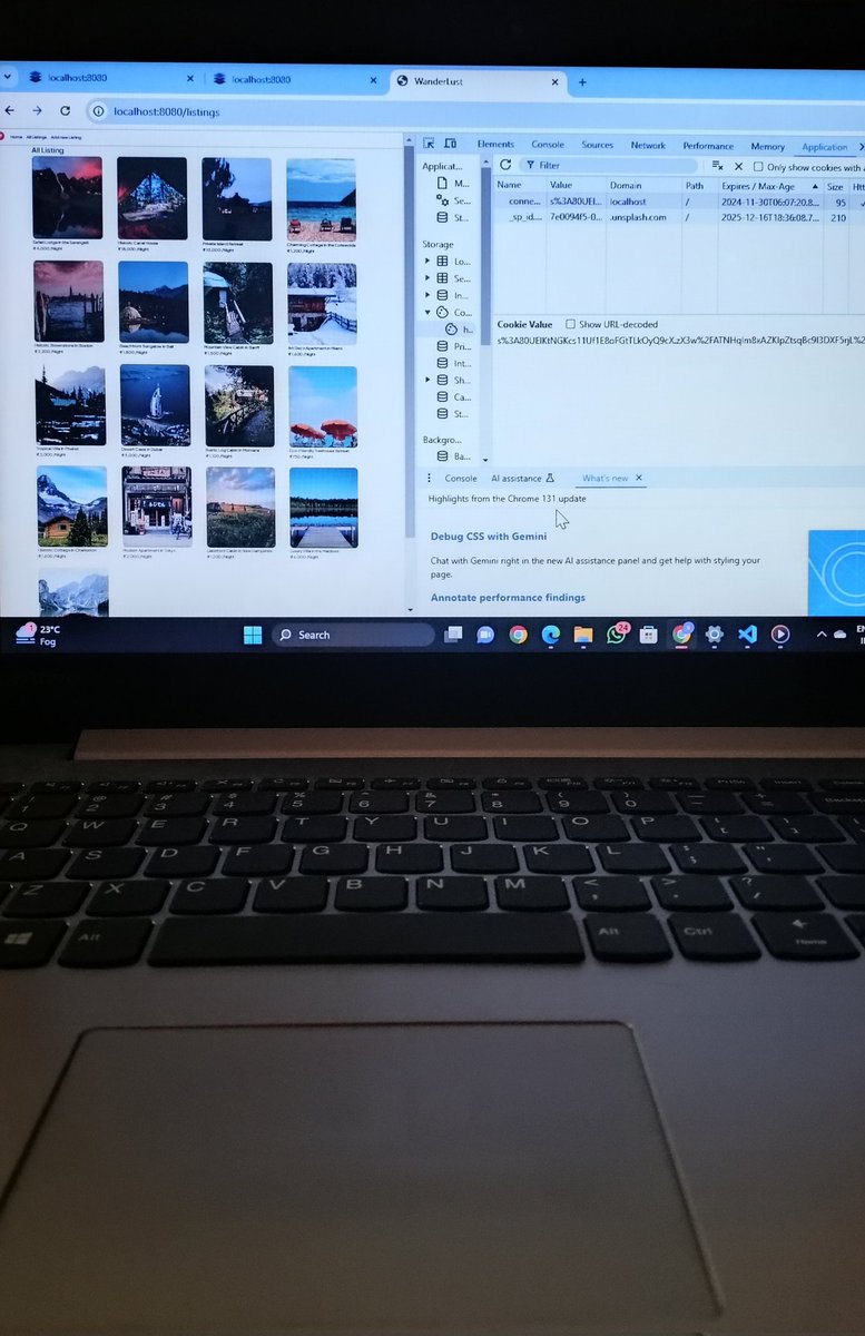 shreya76861's tweet image. Day-37✅
Implement session flash and cookie in project.

#50daysofcode #apnacollege #webdevelopment