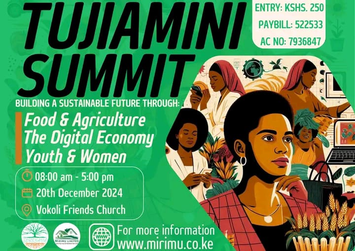 kinaratheDon's tweet photo. Kuna form on 20th December #Tujiaminisummit,You won't want to miss this, will you? Check poster and fliers for details.
#FOREZAVA #Youth #Women #Empowerment
#Kendrick #Hanifa #Arsenal #Chelsea #Election2024 #2024MAMA #Arcane https://t.co/a4YWPRpUAh