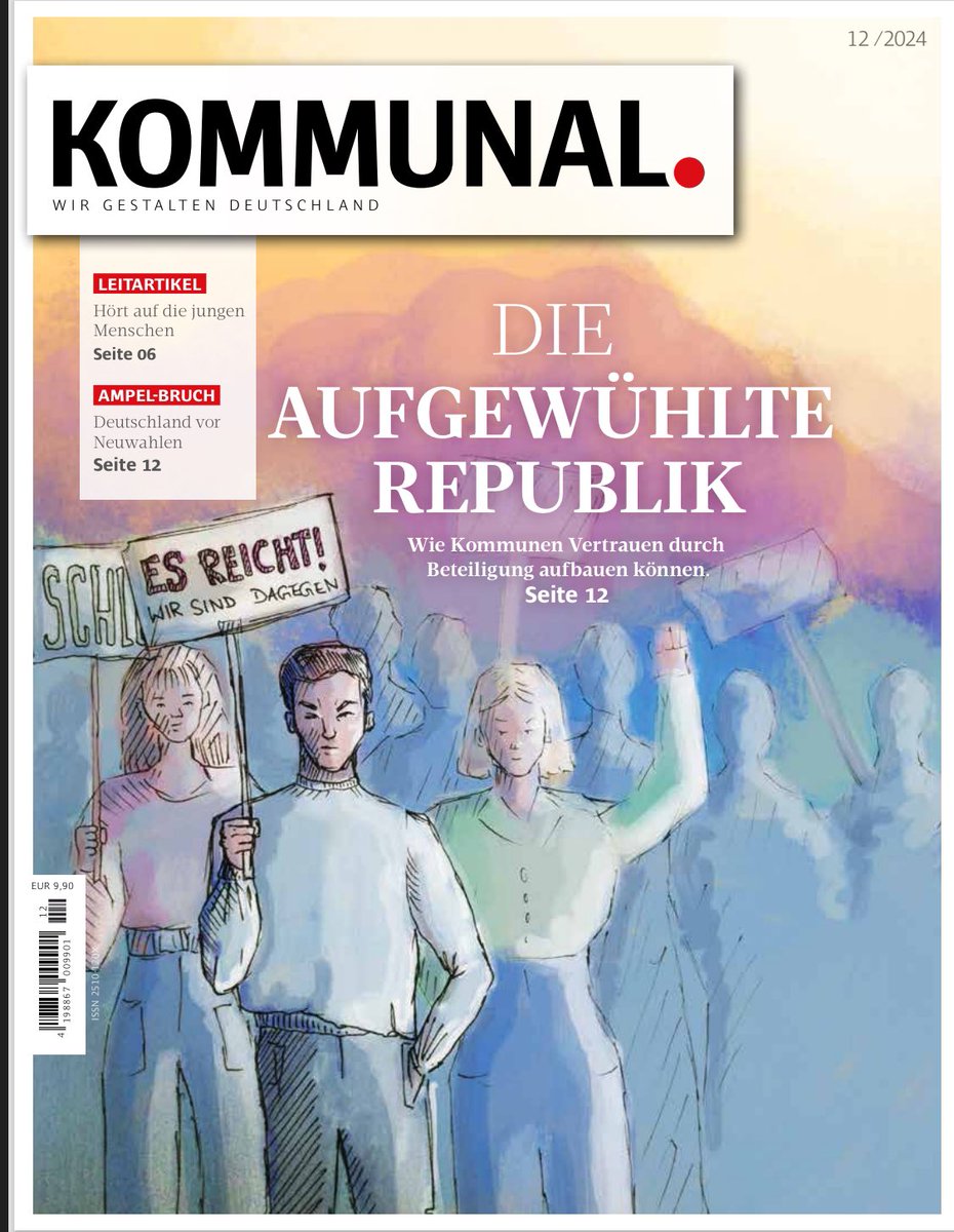 🗳️ #Ampel aus, #Bürger rein!
📈 #Bürgerbeteiligung &amp; Generation Z als Schlüssel zur #Zukunft 🔑
👉 Wie geht’s weiter nach #Neuwahlen? Die Top-Themen aus kommunaler Sicht beleuchtet!  #Demokratie #Vertrauen