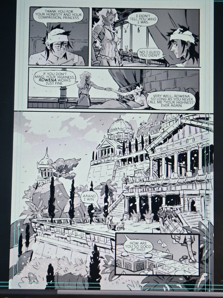 Progress on the personal Fairytale horror comic that I'm doing with my brother.