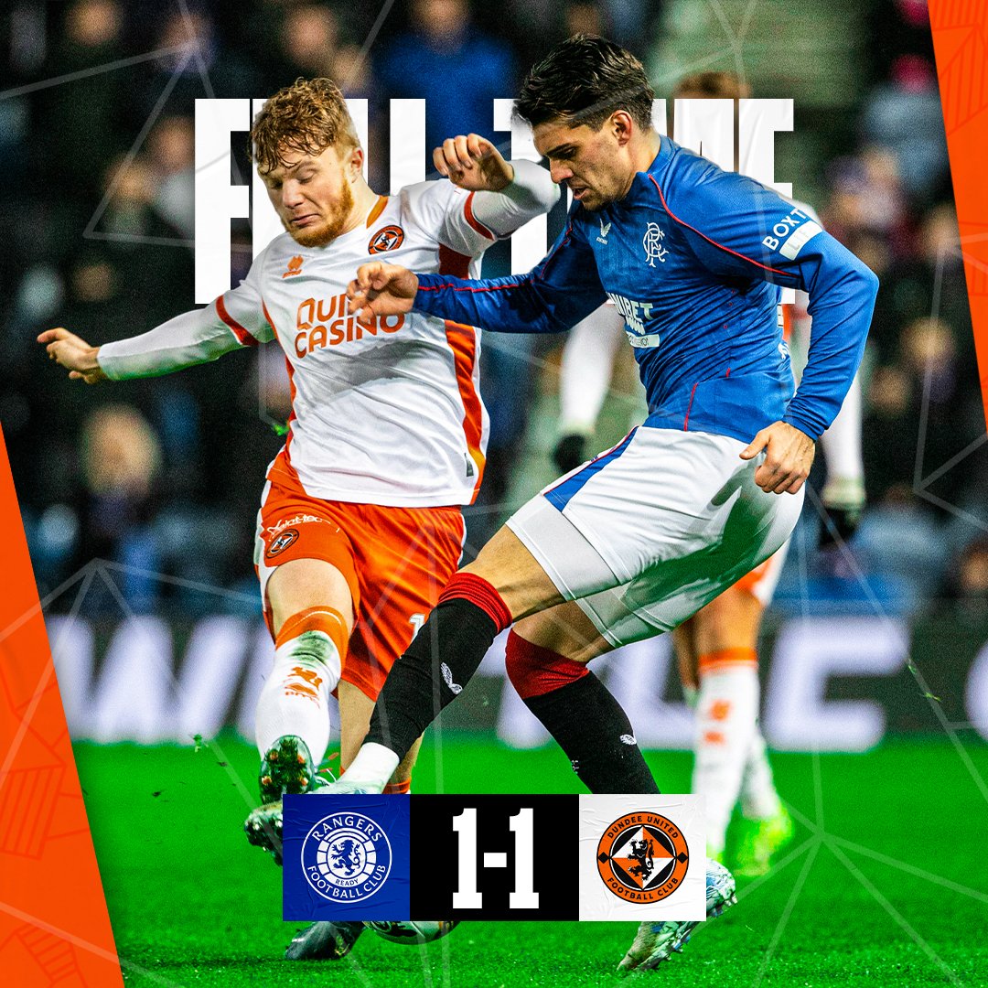 A courageous effort as we pick up another important point on the road 🛣️ 

🔵 1️⃣-1️⃣ 🍊 | #RANUTD | #DUFC
