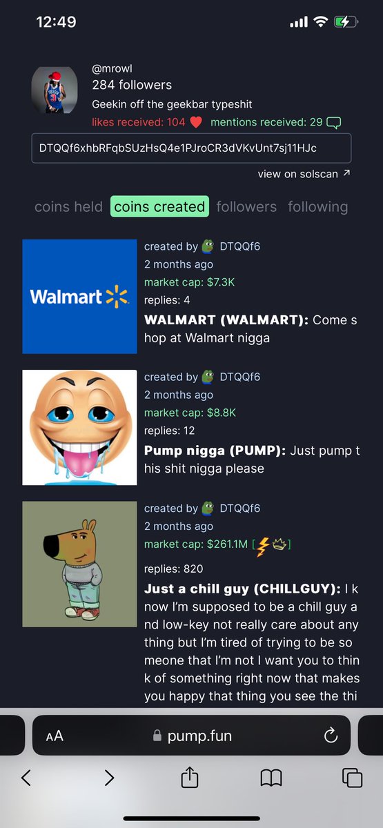 moonshot5000's tweet photo. @princediab1o @RoaringKitty DYOR 🫡🤑 https://t.co/BKWiYDLEbe