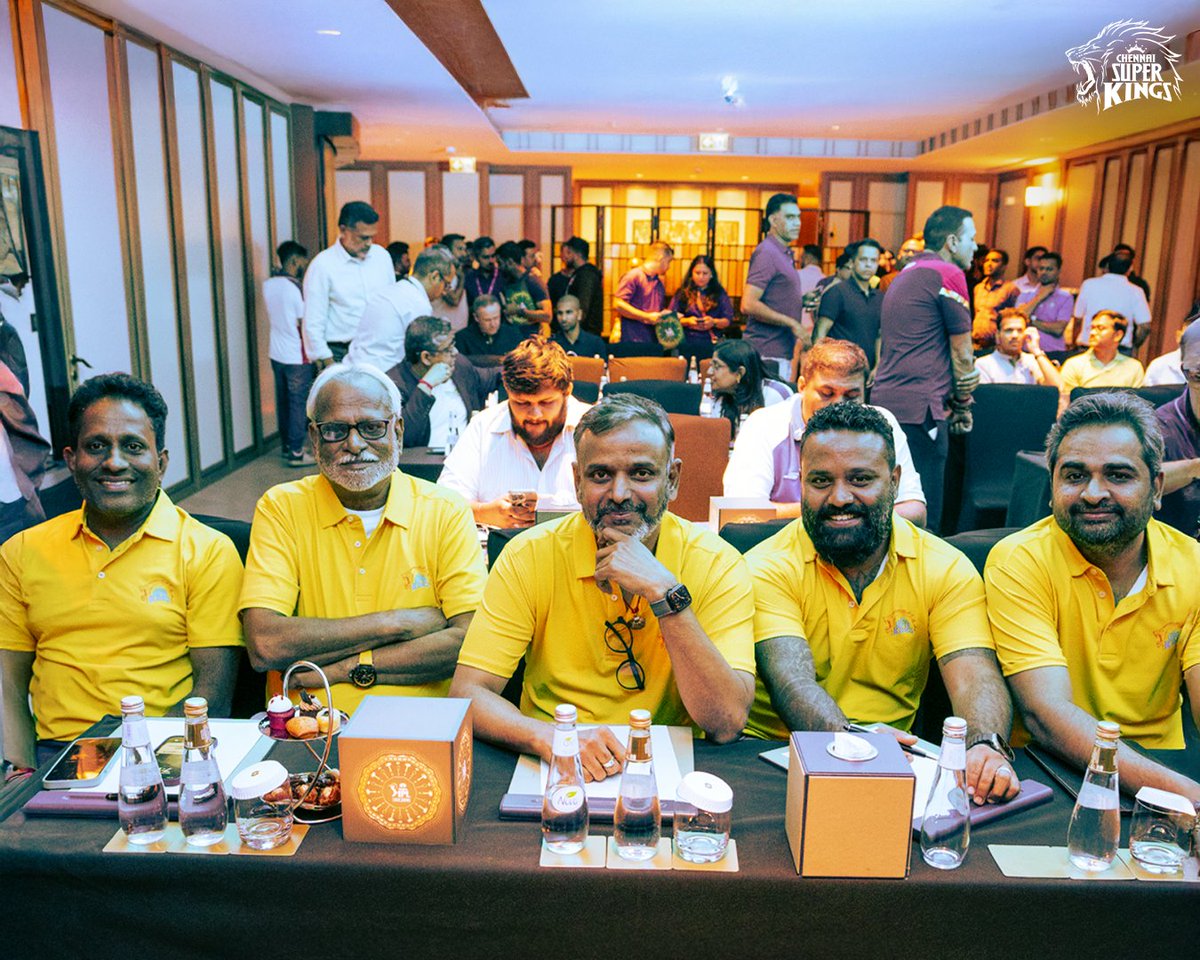 All set in the Yellove Corner! 🥳🦁

#WhistlePodu #SuperAuction 🦁💛