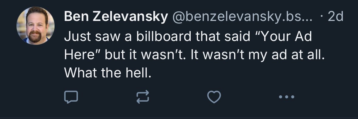 @BenZelevansky.com on bluesky tweet media