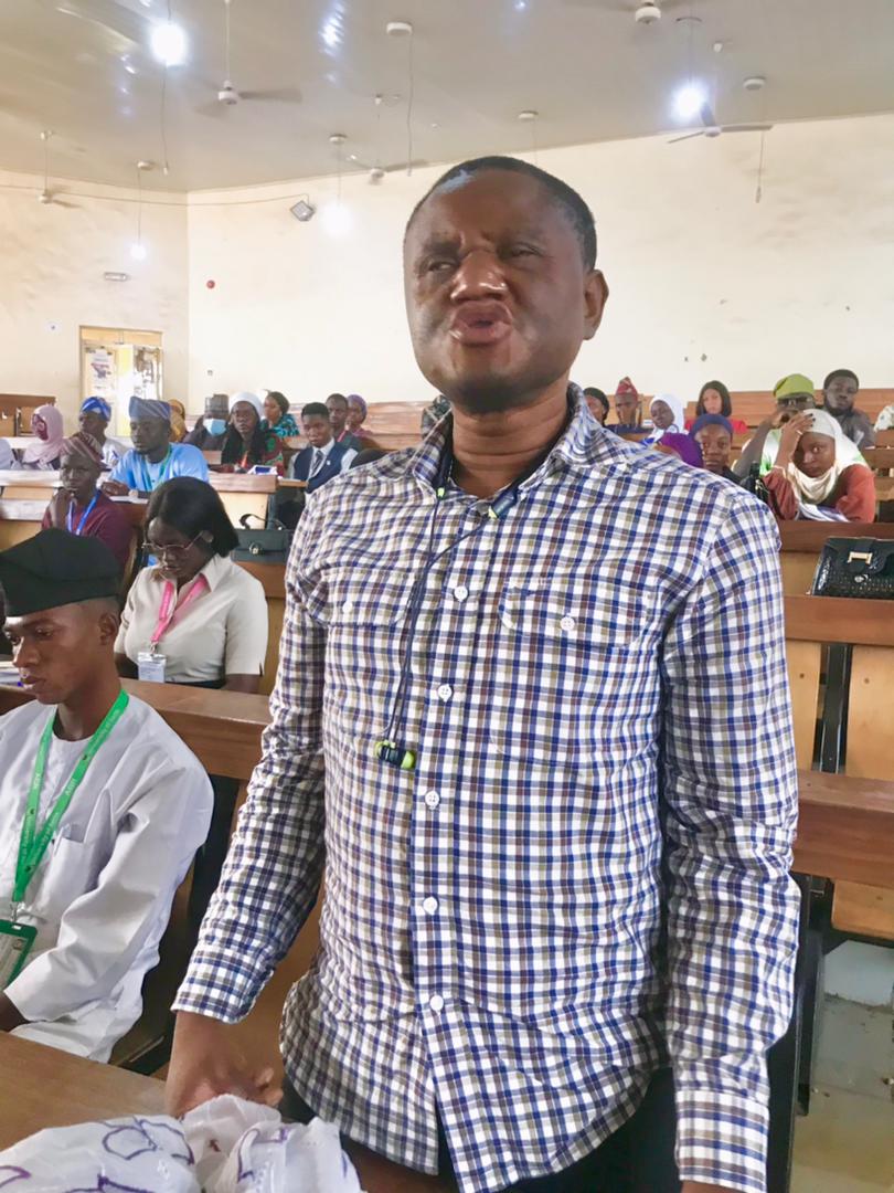 UnilorinSC's tweet photo. INSIDE THE SENATE

Sen. Junaid representing the PLWD, informed the house that EDU316 course is about to be carried over by all PLWD students, he mentioned that they were given 5 in their C.A and 7 in their exams.

#secondordinarysitting https://t.co/Le6wh5JfCB