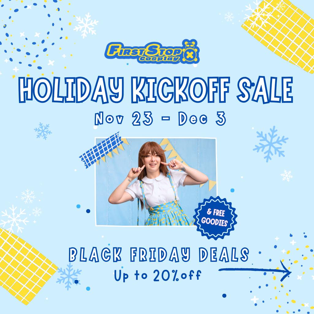 1stStopCosplay's tweet photo. Kickoff your holiday shopping with our Black Friday deals! Get up to 20% off until Dec 3 @ 11:59PM! Most of our licensed patterns are for also on sale, visit https://t.co/rPGNFyC2L7 to see which ones! 👀

#blackfriday #blackfridaysale #smallbusiness #sewingpatterns https://t.co/I0pk9JErHe