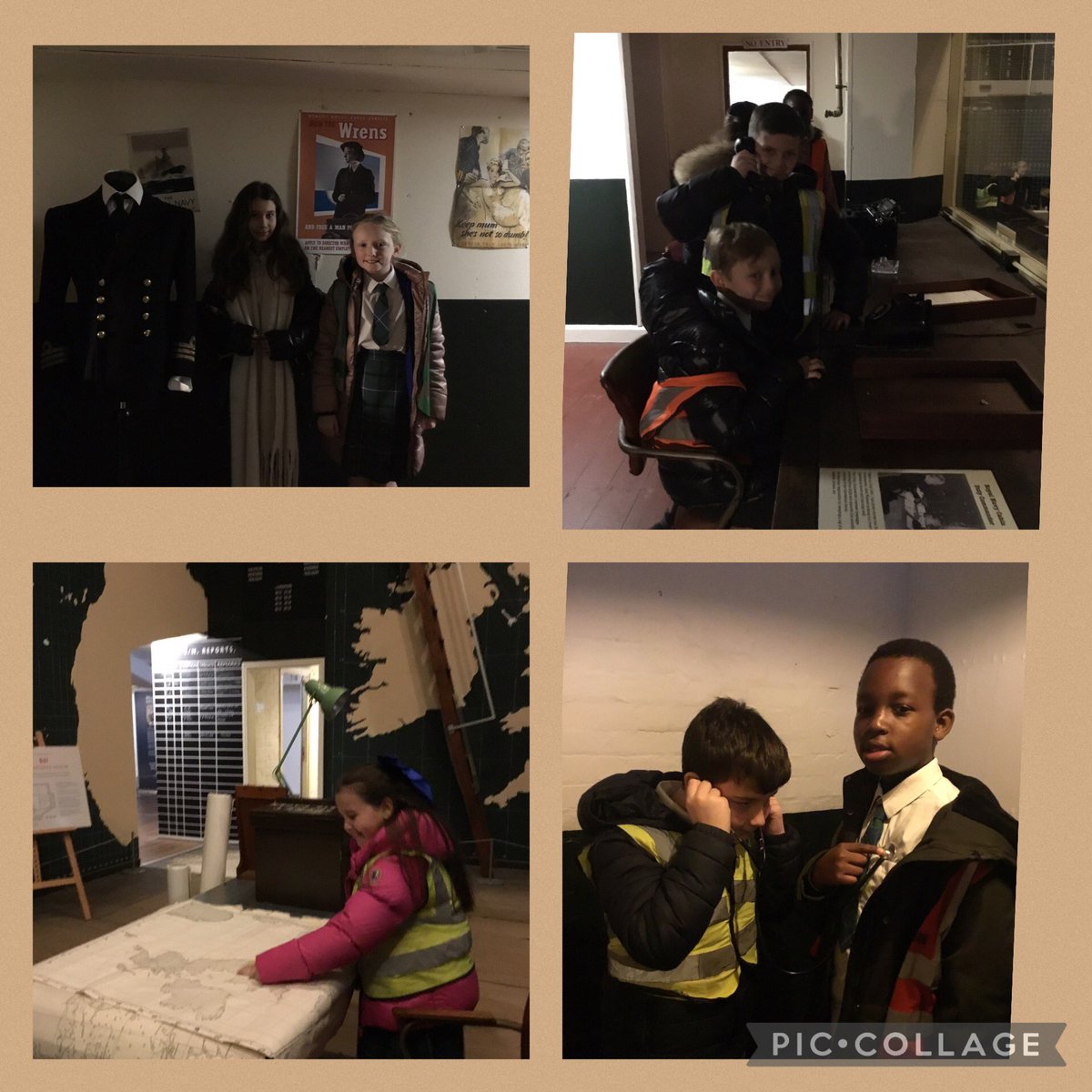 6B_stjohns's tweet photo. As part of our History WW2 topic, we visited Western Approaches underground bunker. We learnt so many interesting facts about life during WW2. Ask us about what we found out. https://t.co/j7zTZ1foxi