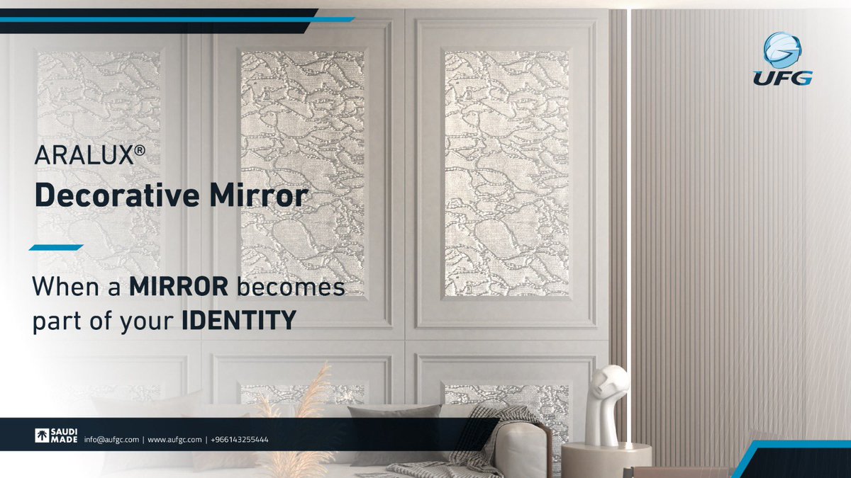 AUFGC_CO's tweet image. Shine with a distinctive mirror.

#DecorativeMirror #InteriorDesign #UFG