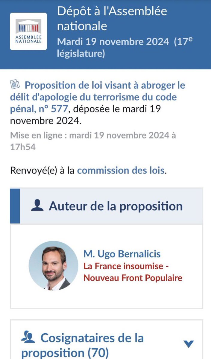 Ugo Bernalicis φ tweet media