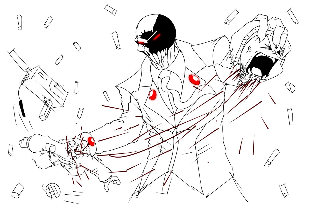 DoodleDamien's tweet photo. A Convict Rumble doodle #vsconvict https://t.co/Ufq60K525I
