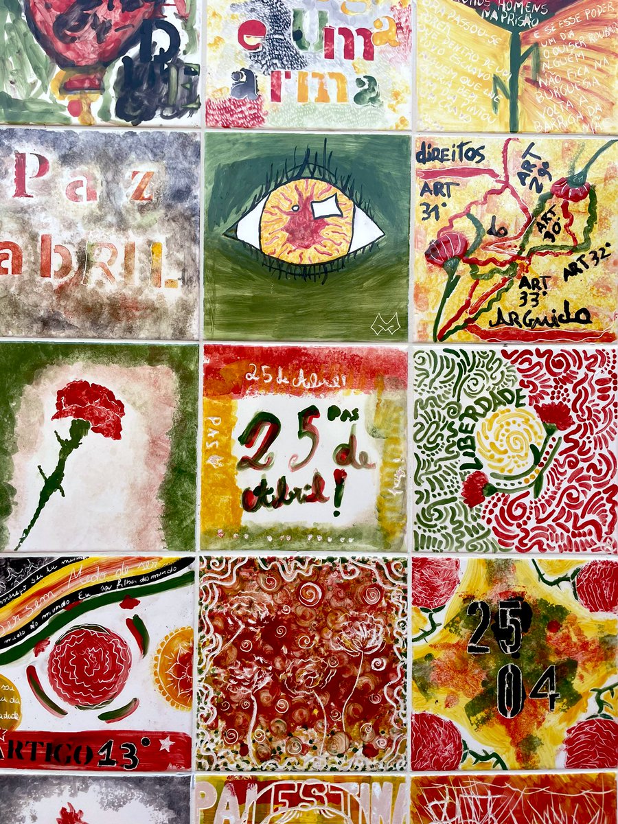 lecartographe's tweet image. #Azulejos VI 🇵🇹
25 avril - Révolution des Œillets