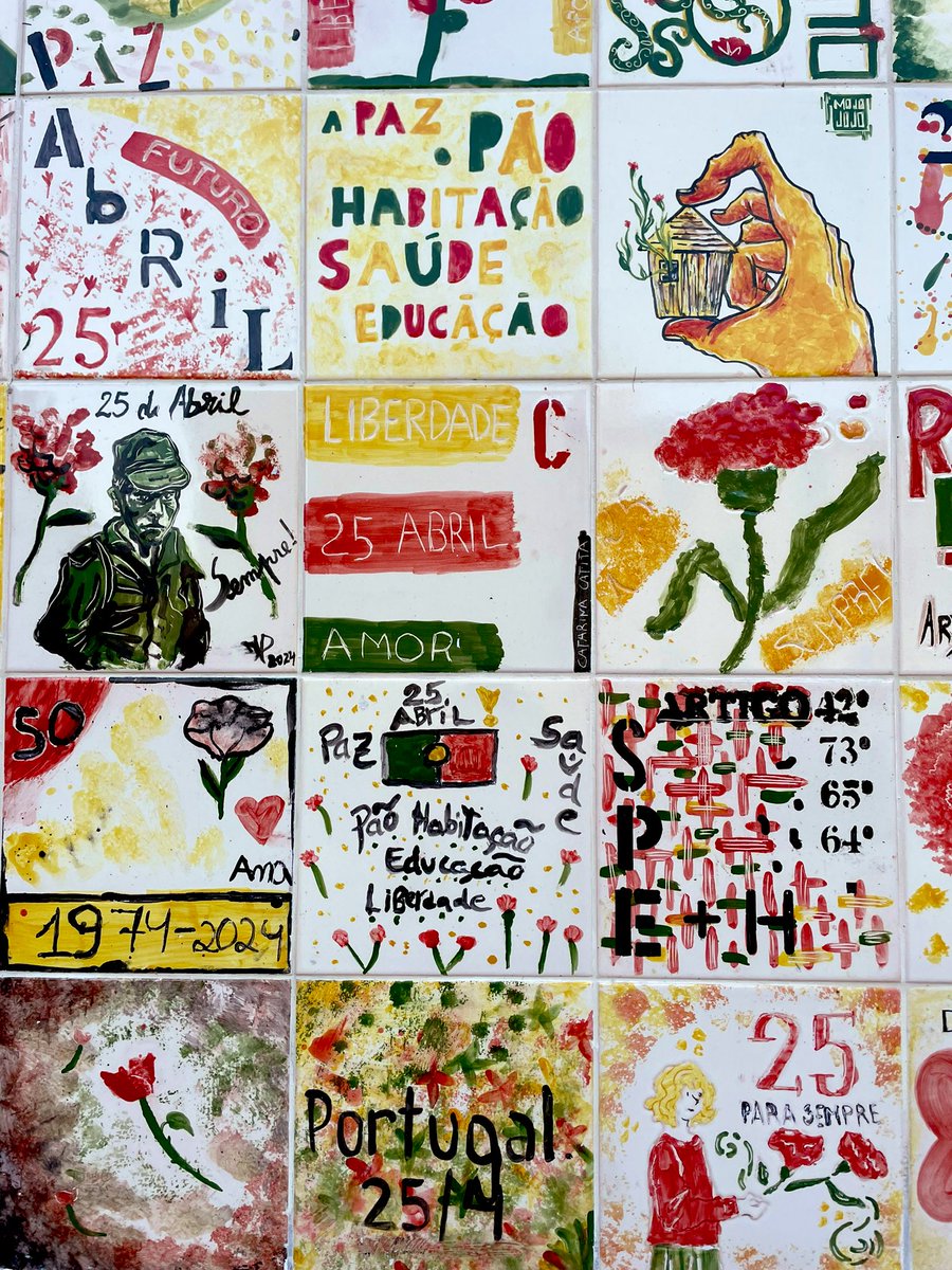 lecartographe's tweet image. #Azulejos VI 🇵🇹
25 avril - Révolution des Œillets
