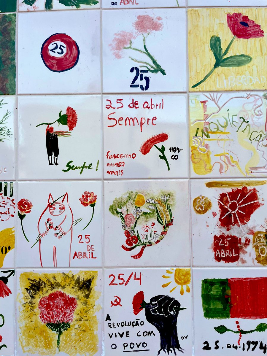 lecartographe's tweet image. #Azulejos VI 🇵🇹
25 avril - Révolution des Œillets