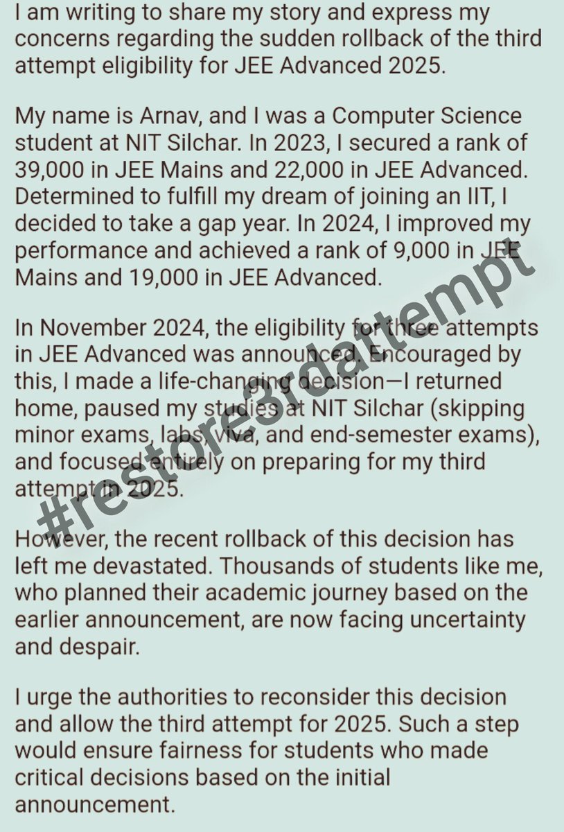72900Introvert's tweet photo. #restore3rdattrmpt
#jeeadvanced
#5november❤️
#18november💔
@Director_IITK @agrawalmanindra @VCofficeBHU @SudhirJainIITGN @ThePradeepRawat @aajtak @dpradhanbjp @EduMinOfIndia @abplive @IITKanpur @iitbombay @karandi65 https://t.co/qMrdonpJER